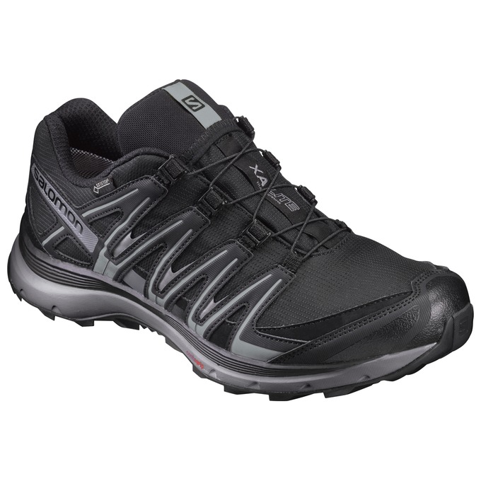 Salomon Israel XA LITE GTX® - Mens Trail Running Shoes - Black (IUDK-71403)